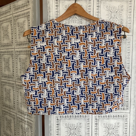 Vintage 60s Mod Festival Vest Top - Picture 6 of 7